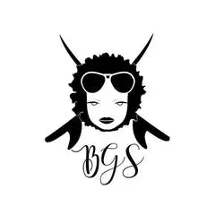 Black sunglasses with horns