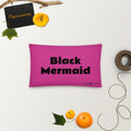 Black Mermaid Accent Pillow (Pink) Accessories