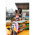 Kente’s Cousin Towel For Beach and Pool pool floats,