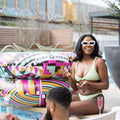 KENTE’S COUSIN TUBE FLOAT pool floats, inflatable